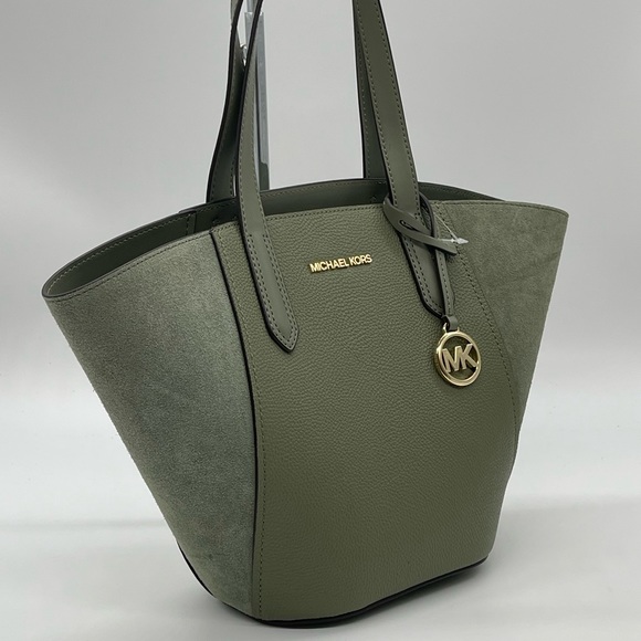 Michael Kors Portia Small Bucket Tote Bag - Picture 4 of 13